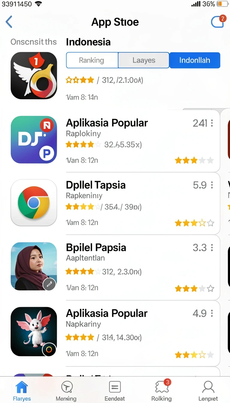 Screenshot Review Aplikasi rezego nomor 1